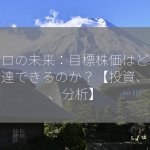アシロの未来：目標株価はどこまで到達できるのか？【投資、株式、分析】