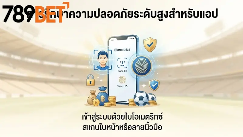 ความปลอดภัยระดับสูงเมื่อใช้งานผ่านแอปพลิเคชัน